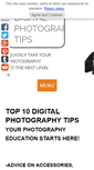 Mobile Screenshot of better-digital-photo-tips.com